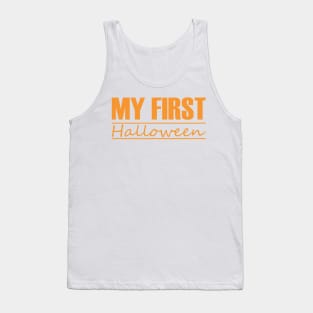 My First Halloween. Halloween Costume for Babies. Tank Top